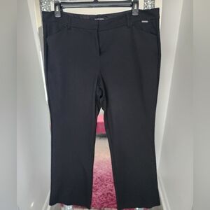 New York & Company Black Trouser Pants Size 18